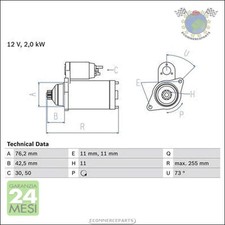 #24360 Motorino Di Avviamento