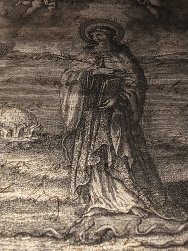 Antica stampa epoca 1700 - antica,