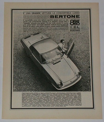 Advert pubblicità 1966 - pubblicità,