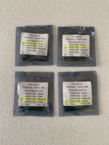 Set chip toner cmyk - set,