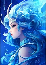 Diamond Painting Fantasy Donna 30x40cm Ricamo Diamante Mosaico Quadro DIY