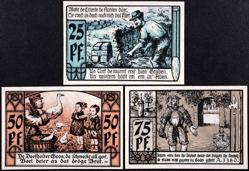Diepholz 1921 blocchi - 1921, "blocchi
