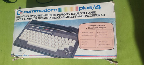 Commodore plus con - 4, box