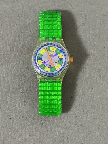 Swatch stopwatch green speed - stopwatch,