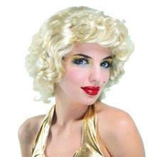 Parrucca Carnevale Da Donna Di Marilyn Monroe Bionda Per Travestimento Costume