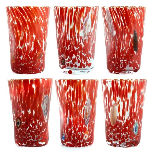 Set sei vetro murano - murano, bere