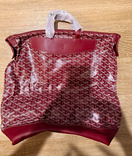 Goyard red goyardine pattern - goyard,