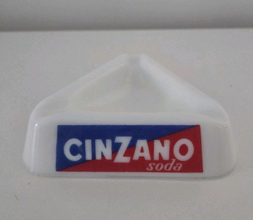 Pubblicitario cinzano vetro - pubblicitario,