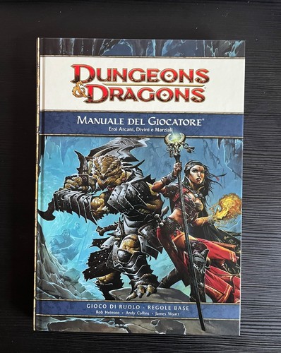 Manuale del giocatore 4th - manuale,