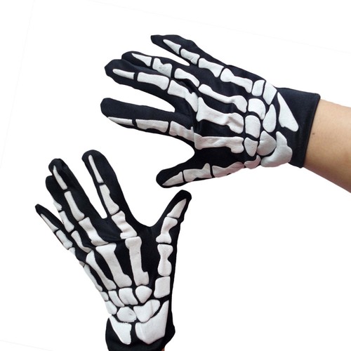 Guanti teschio unisex - ,