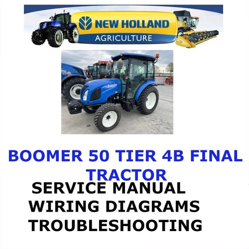 New holland boomer - new, 4b