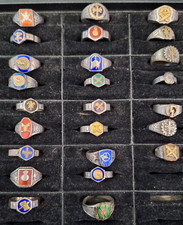25 x anello argento militare