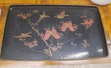 Vassoio orientale legno - vassoio,