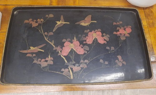 Vassoio orientale legno - orientale, in