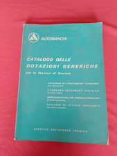 AUTOBIANCHI libretto CATALOGO ATTREZZATURE PER OFFICINE E STAZIONI DI SERVIZIO