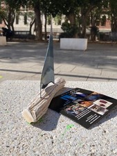 Roberto Ziranu, stupenda piccola vela Latina in ferro battuto e fiammato.