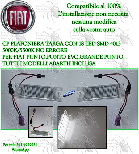 Plafoniera targa led - plafoniera, a