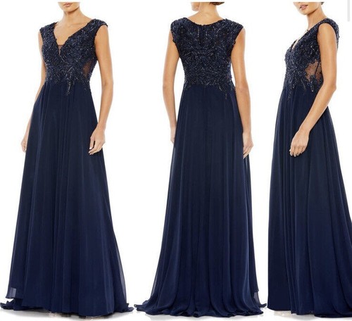 Abito plissettato mac duggal - abito,