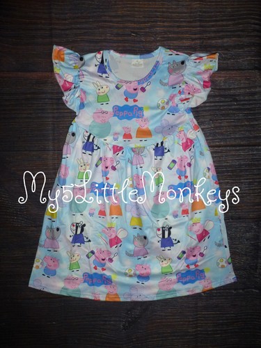 Abito smanicato peppa pig - peppa,