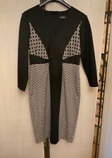 Vestito da donna Sandro Ferrone, colore nero/bianco, tg. 46 IT