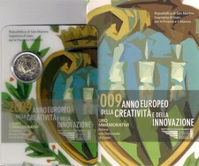 San Marino 2009 - Anno della Creatività e Innovazione 2 euro FDC