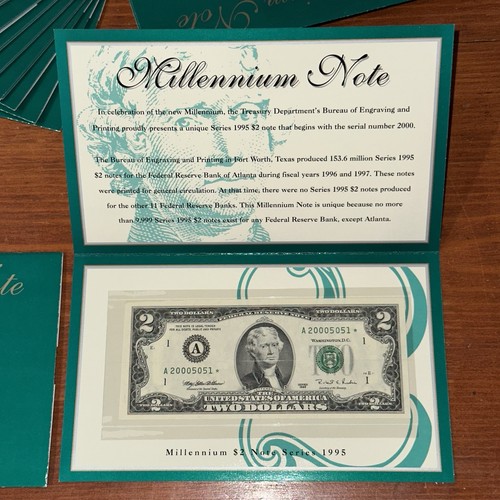 Millennium star note - star, series