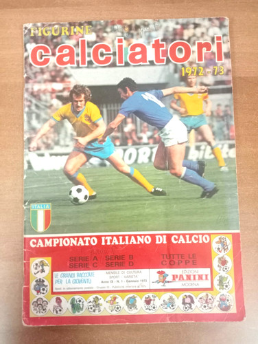 Album figurine calciatori - calciatori, 1972