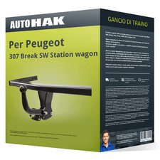 Gancio traino per Peugeot 307