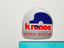 ADESIVO KRONOS SCARPE SPORTIVE STICKER AUTOCOLLANT VINTAGE 80s ORIGINAL