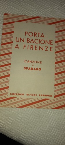 Spartito porta bacione - spartito, a