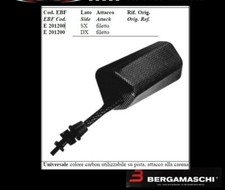 coppia specchi a carena carbon