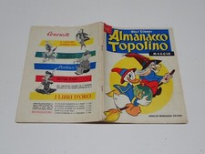 ALMANACCO TOPOLINO N° 5 DEL 1957 EDIZIONE MONDADORI