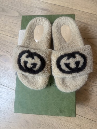 Gucci scivoli sandali neri - gucci,