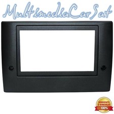Mascherina Cornice Autoradio Auto Doppio Din Fiat Stilo Antracite Scuro 3466