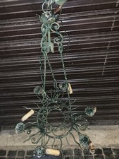 Lampadario Ferro Vintage Antico Battuto