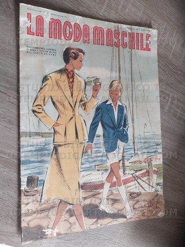 Moda maschile rivista sarto - la,