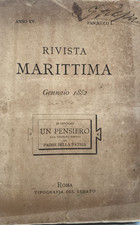 RIVISTA MARITTIMA GENNAIO 1882