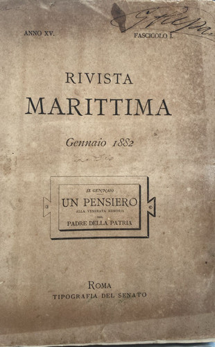Rivista marittima gennaio - rivista,