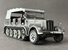 Ultimate Soldier 1:32 WWII tedesco SdKfz. 7 giocattoli Halftack 21° secolo 8 tonnellate 2002