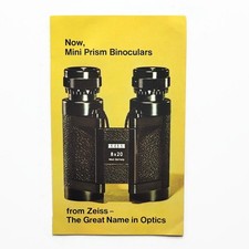 Brochure vintage Zeiss
