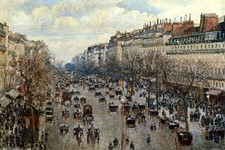 Quadro PISSARRO Boulevard