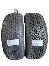 2 PNEUMATICI USATI 205/55 R 16 91T NOKIAN INVERNALE M+S 6 MM DOT 4119