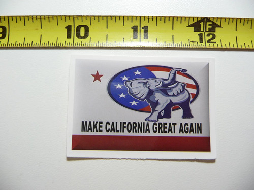 Make california great again - make,