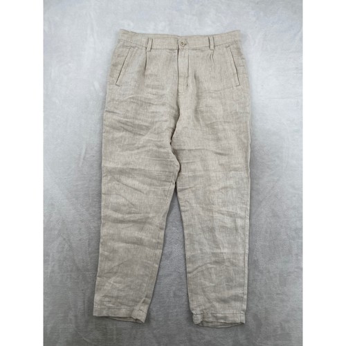 Zara pantalone lino uomo - pantalone,