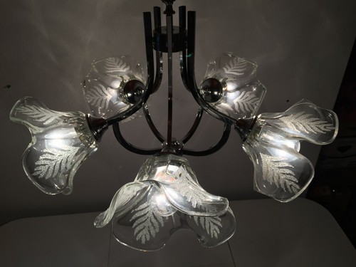 Lampadario vintage sische - lampadario,