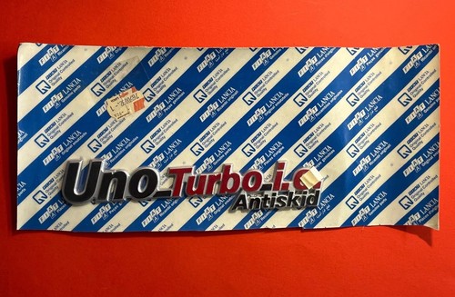Fiat uno turbo antiskid - i.e.,