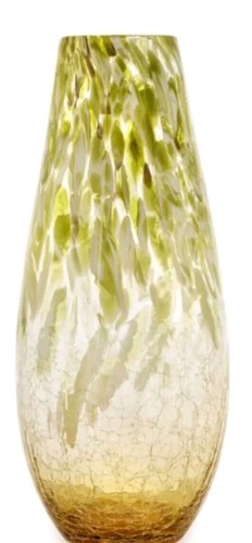 Vaso topazio vetro colore - topazio, in