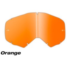 LENTE DI RICAMBIO XFUN MASCHERA SALICE MX1 SPECCHIATA ARANCIONE 