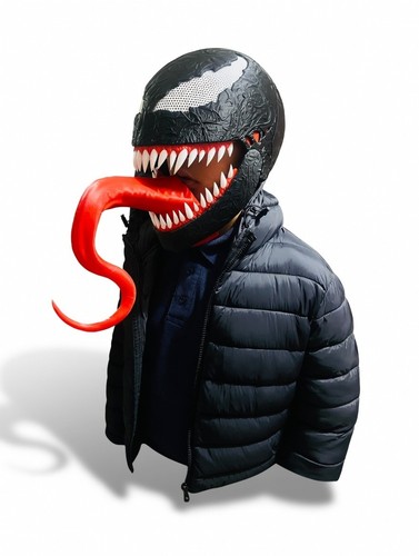 Casco maschera venom altamente - casco/maschera,