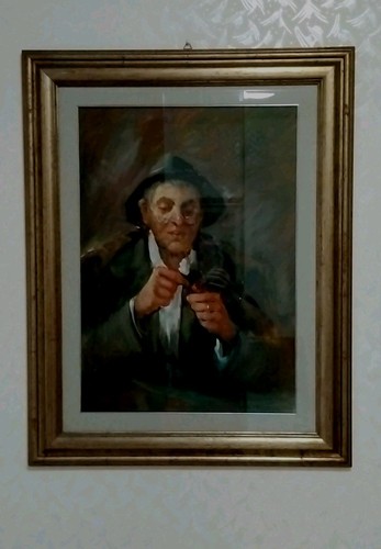 Grande quadro olio tela - grande,